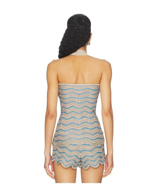 AZULU White Amari Top