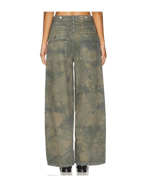 GRLFRND Green Lucie Slouchy Jeans