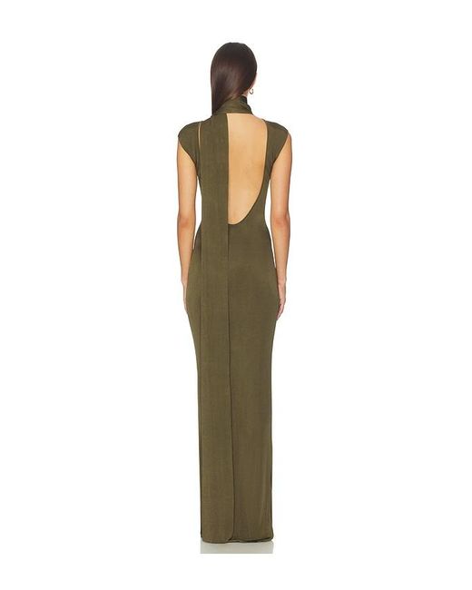 SRG Multicolor Dianne Scarf Wrap Gown