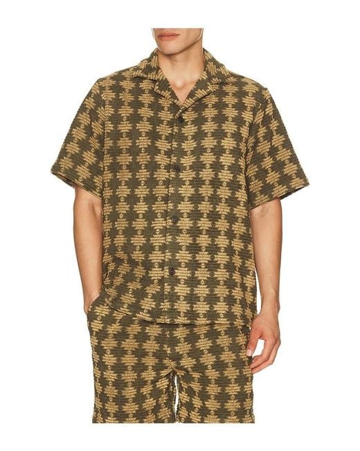 Oas Green Forti Cuba Shirt for men