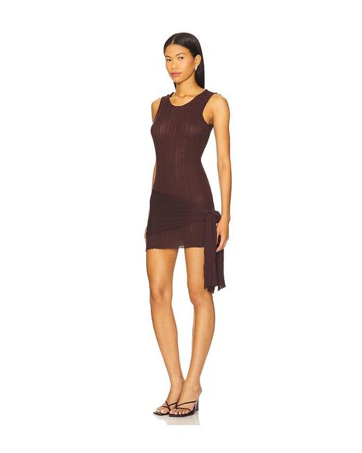 Lioness Brown X Revolve Soleil Mini Dress