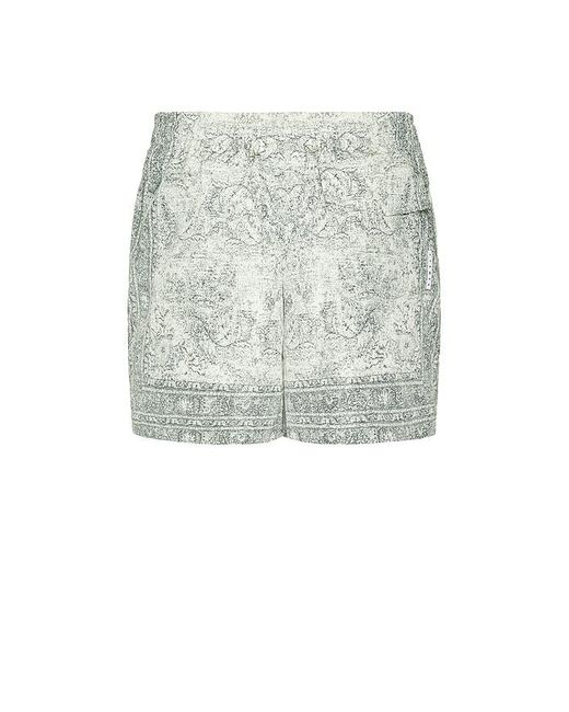Trunks Natación Rug En Color Gris Talla (También En M, S) Stampd de hombre de color White