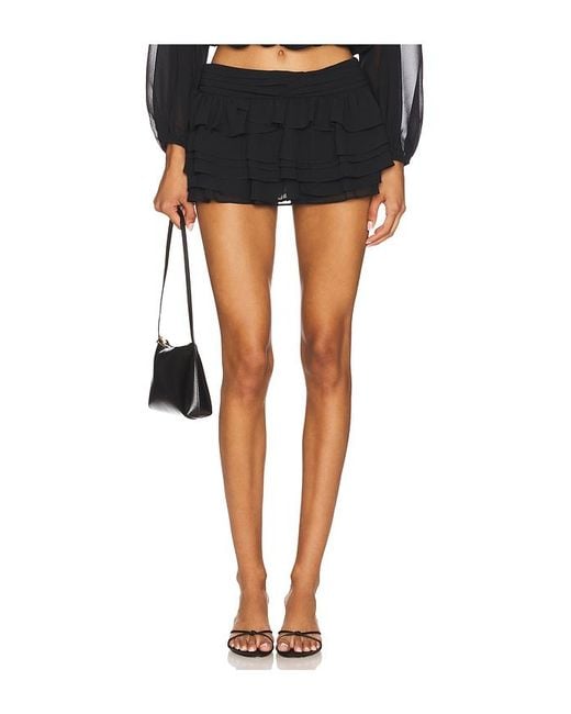 Amanda Uprichard Black Skorts Dallas