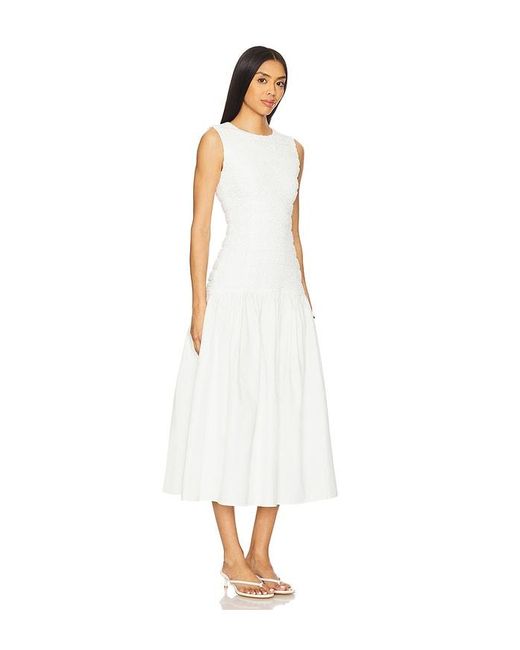 Elliatt White Fifi Midi Dress