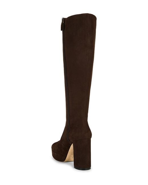 Stuart Weitzman Brown Boot Dayna Platform