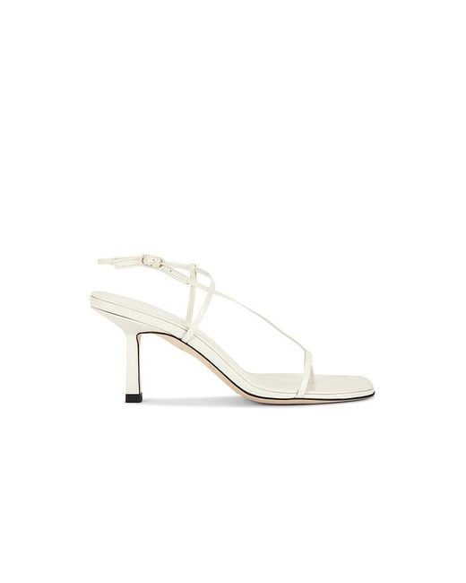 STUDIO AMELIA White Cross Front 70 Heel
