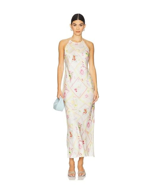 LoveShackFancy White Kleid Brynthe