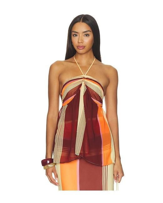 Baobab Orange Romina Top