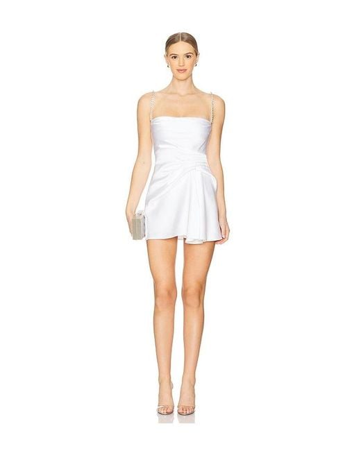 MAJORELLE White Blaine Mini Dress