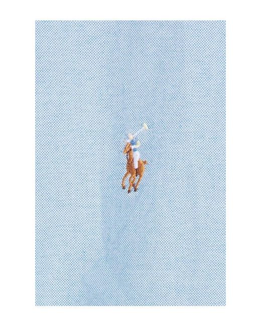 Polo Ralph Lauren Blue Long Sleeve Button Front Shirt