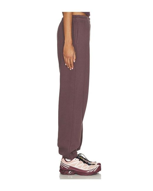 WellBeing + BeingWell Purple Cooper Jogger