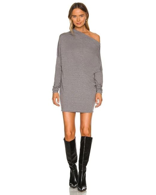 Nbd Gray Cortado Dress