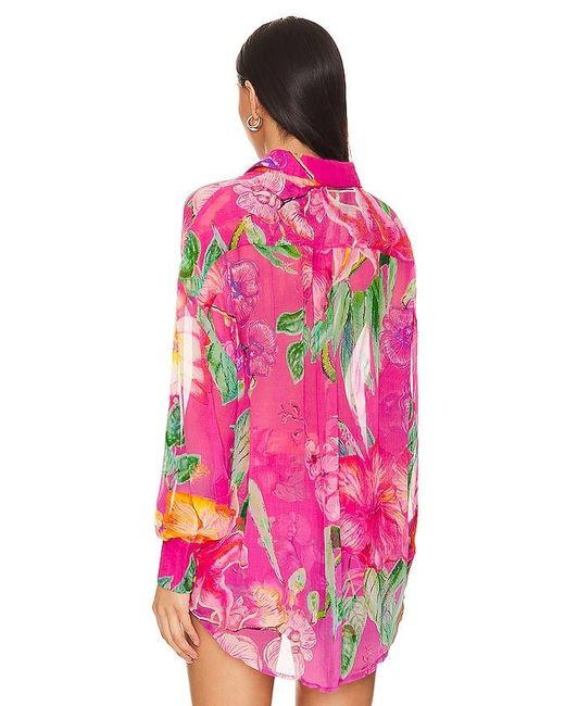 Rococo Sand Pink Megan Button Up Shirt