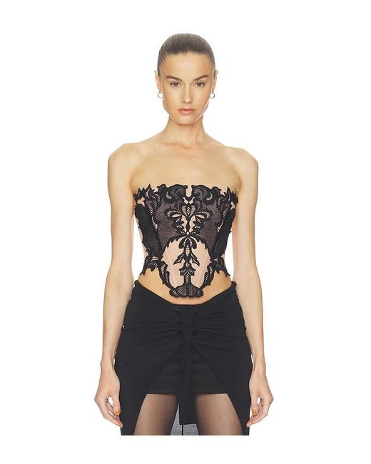 Halo Black Wing Lace Corset