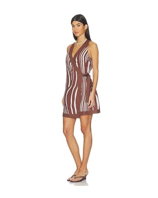 Seafolly Red Coastline Mini Wrap Dress