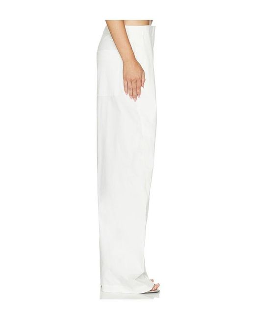 HAELO White Pull On Twist Pant