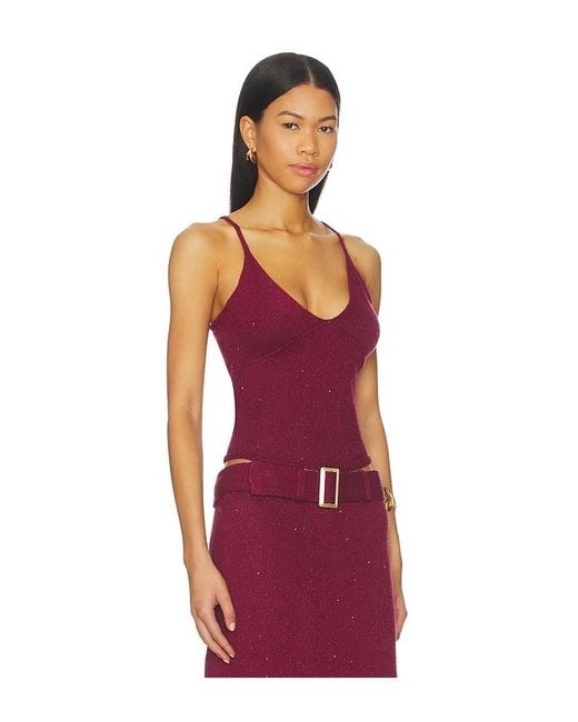 Asta Resort Red Trägertop Carolina