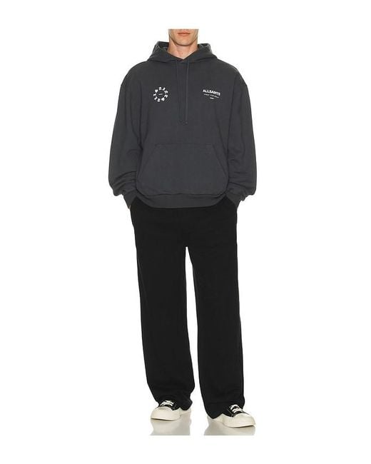 AllSaints Black Asher Sweatpant for men