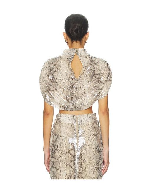 The Dolls House Natural Lucinda Top