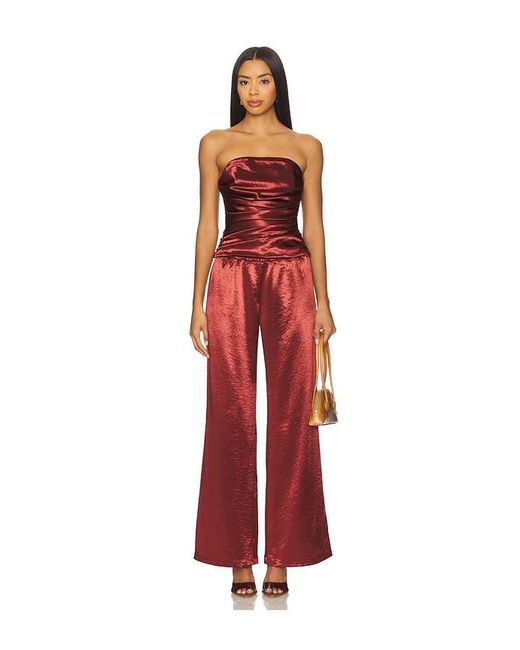 Amanda Uprichard Red X Revolve Sofia Top
