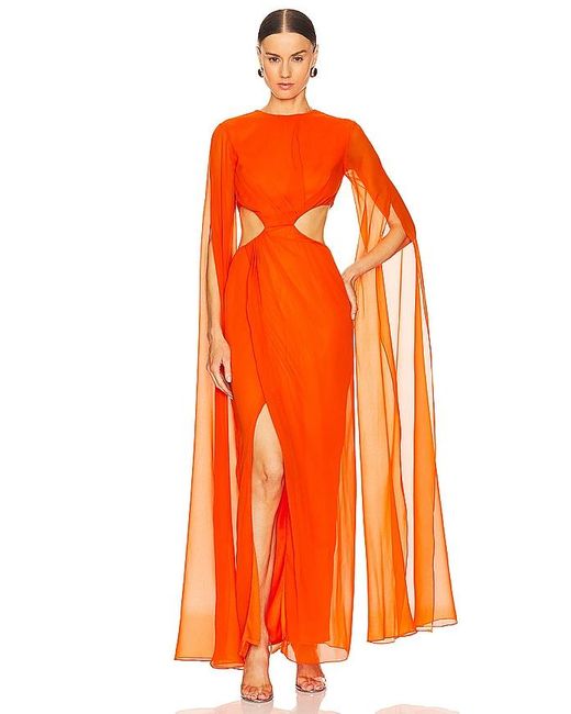 Yaura Orange Reni Dress