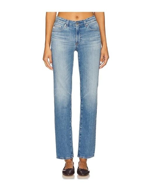 AG Jeans Blue Sandra Straight Jeans
