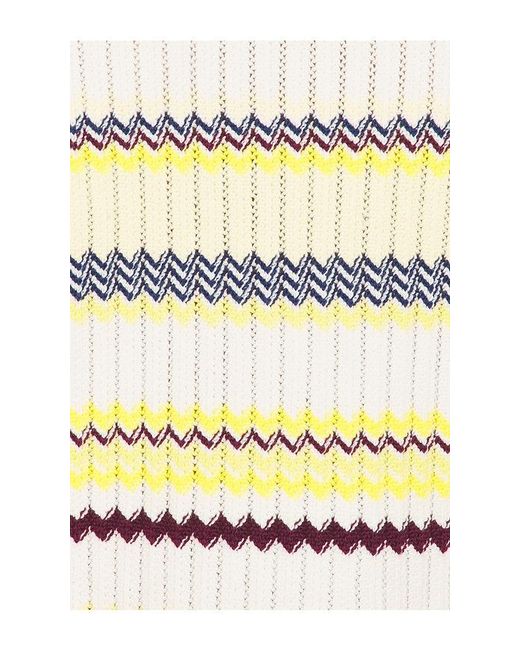 Jonathan Simkhai Multicolor Tenley Short Sleeve Tee