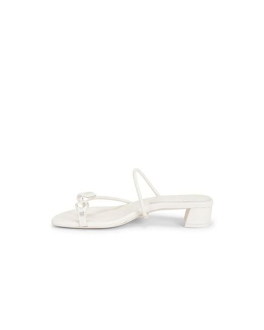 Cult Gaia White Luca Sandal