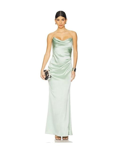 Katie May White Taylor Gown