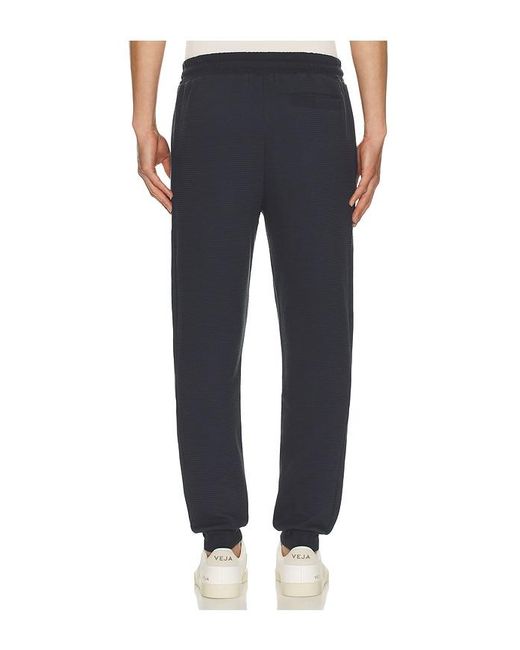 Barefoot Dreams Black Waffle Thermal Jogger for men