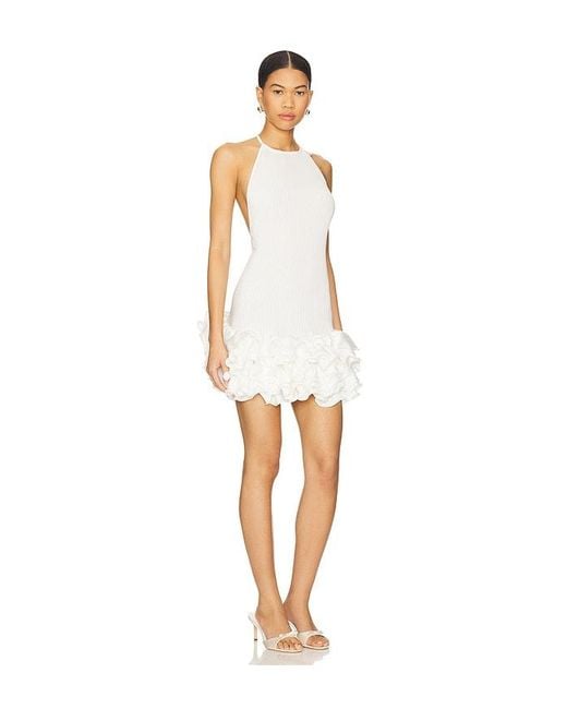 L'idée White Demi Mini Dress
