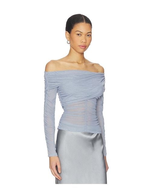 Steve Madden Blue Viktoria Top