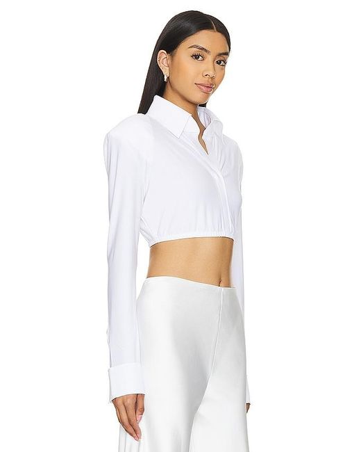Camisa Norma Kamali de color White