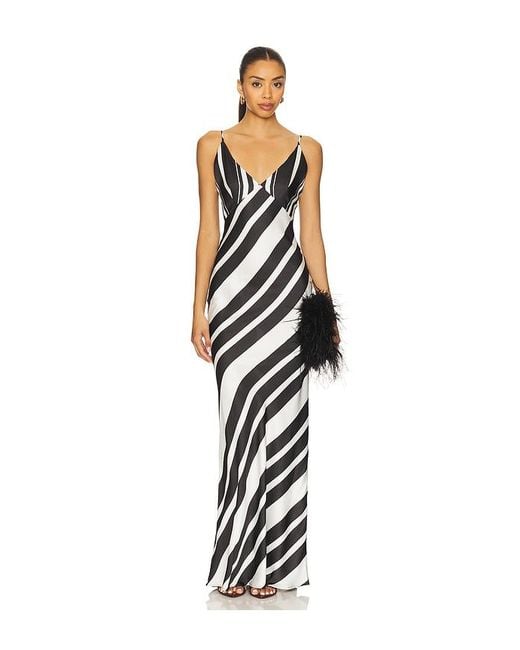SNDY'S White Agnes Maxi Dress