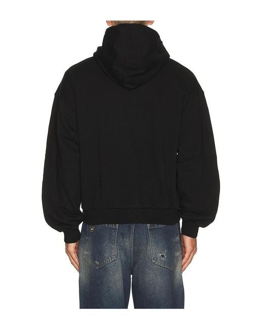Cole Buxton Black Property Of Zipped Hoodie for men