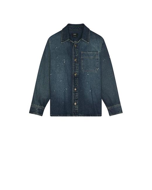 A.P.C. Hemd Surchemise Basile in Blue für Herren