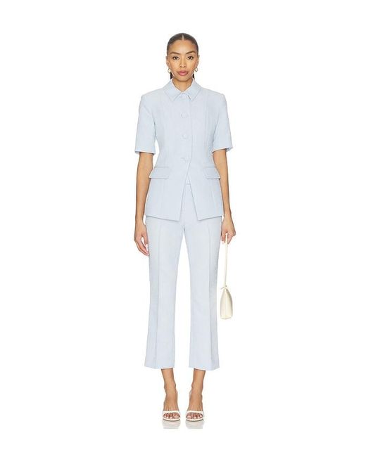 Veronica Beard White Bodie Jacket