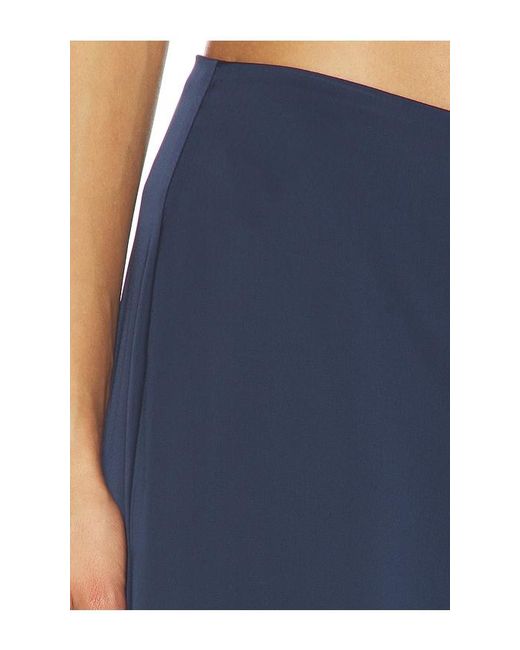 Amanda Uprichard Blue Linda Pants