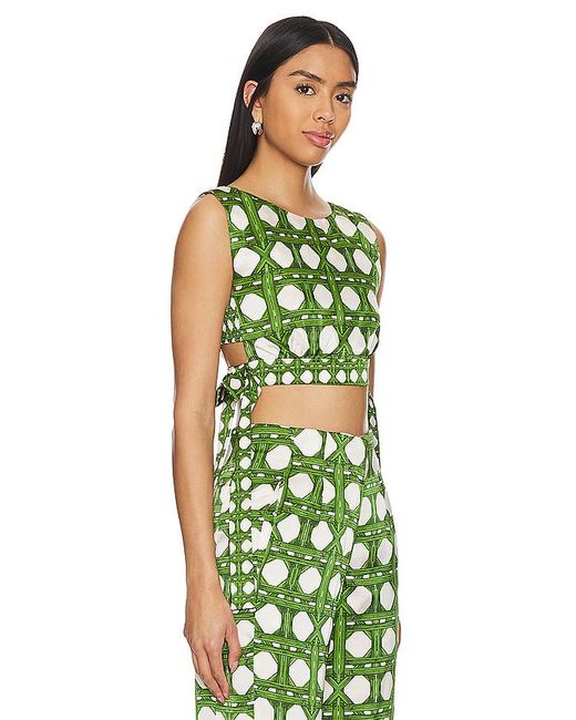 MISA Los Angles Green Olena Top
