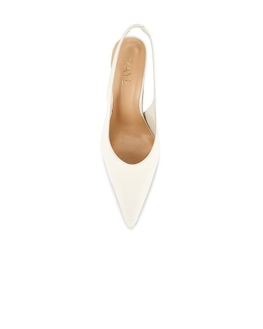 Raye White Sloan Slingback Pump