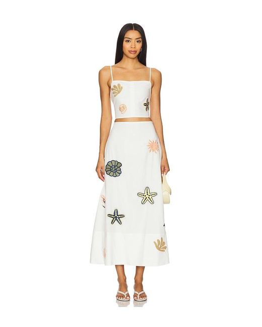 Cleobella White Sage Top