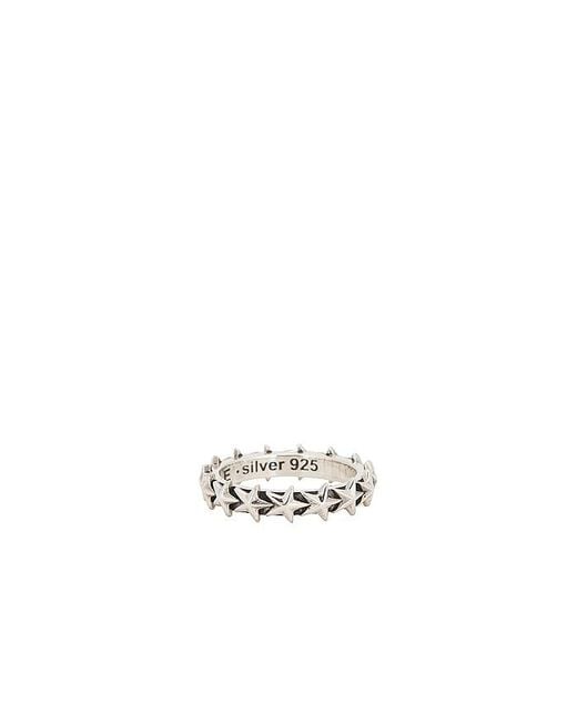 Maple Ring Star in White für Herren