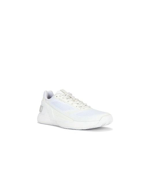 Wilson White Rush Pro 5 Tennis Shoe for men