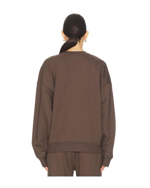 FAVORITE DAUGHTER Brown Collegiate Sweatshirt