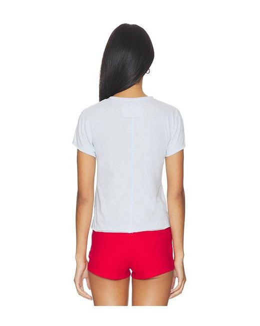 Free People Red Nova Tee Graphic