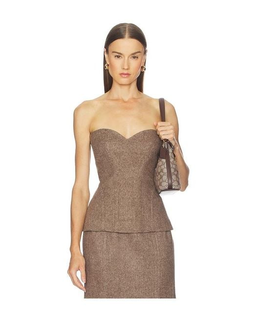 Camila Coelho Natural Sidonia Top