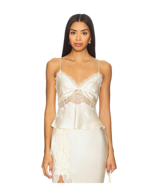 LoveShackFancy White Belfast Top