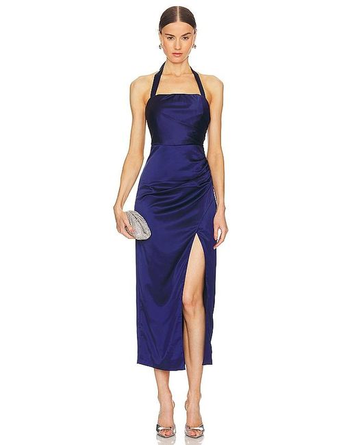 Bardot Blue Lorelai Midi Dress