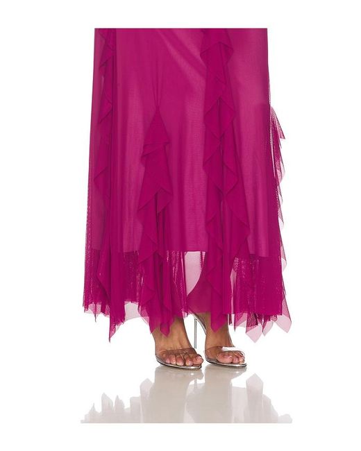 Especia Pink Aneta Mauve Long Dress