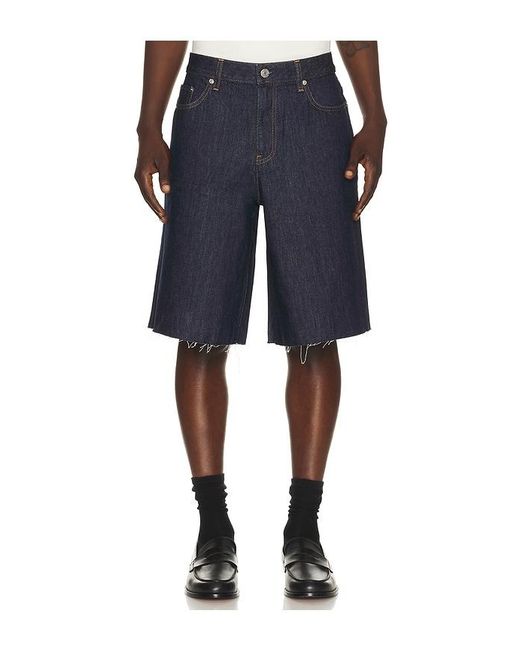 Helmut Lang Blue Jean Short for men